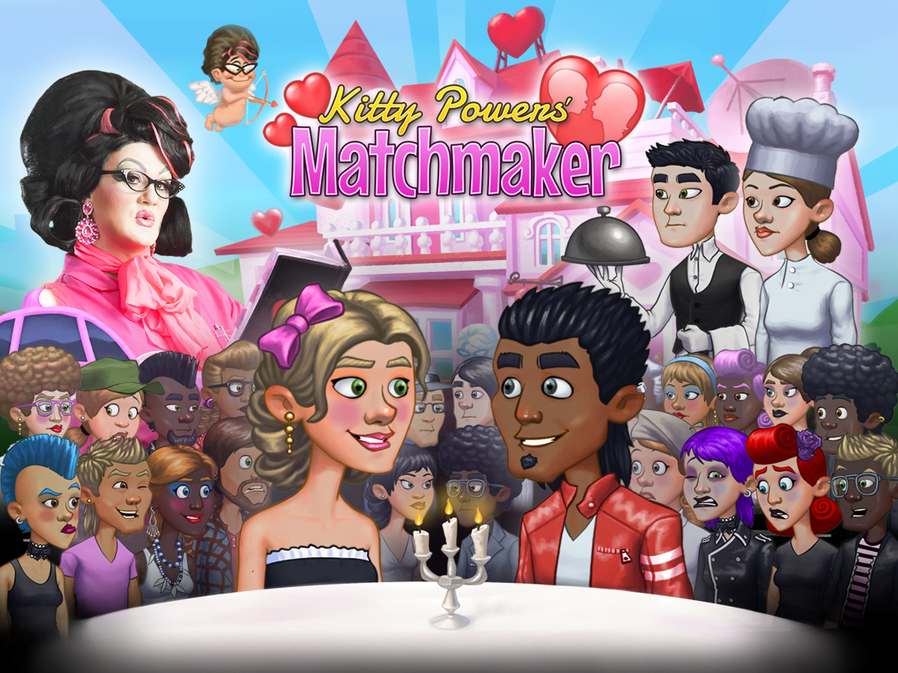 Kitty Powers Matchmaker Game Review--Logo Screenshot