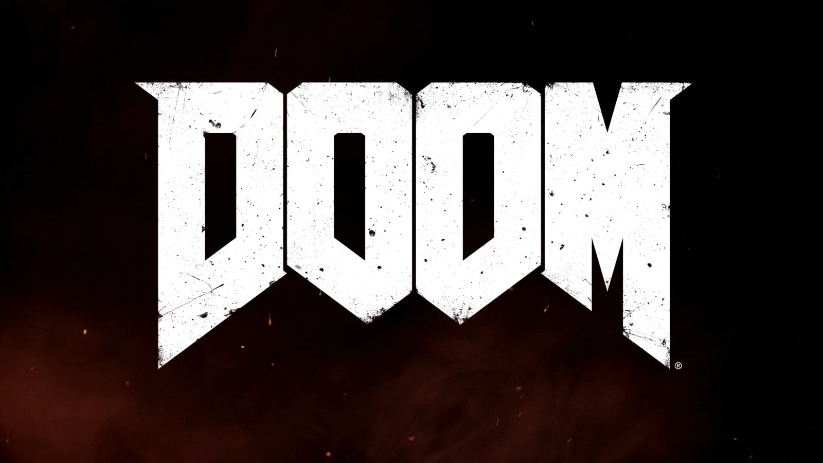 Title screen from DOOM 2016
